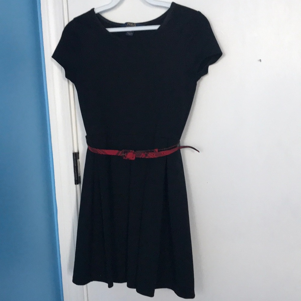 Kid polo Ralph Lauren black dress